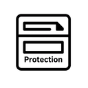 Минималистичная иконка раздела с инструкциями по защите телефонов LG от компании Мобил Комс